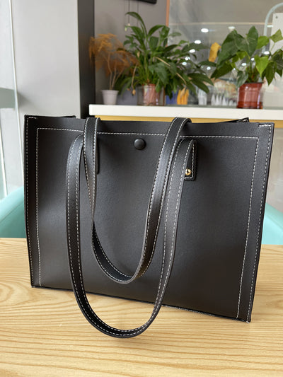 Bolso Tote Elegante con Diseño en Relieve - Estilo Europeo - Image 29