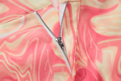 Pantalones Estampados Holgados Acampanados para Mujer - Image 6