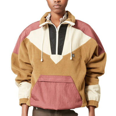 Sudadera Polar de Mujer con Cierre y Contraste de Colores - Image 5