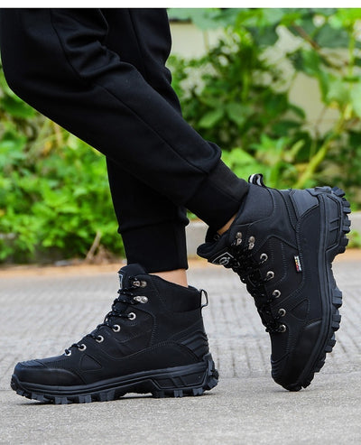 Botas Invierno Hombre Talla Grande Forro Polar Antideslizantes - Image 12