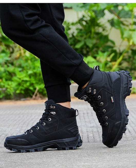 Botas Invierno Hombre Talla Grande Forro Polar Antideslizantes - Image 12