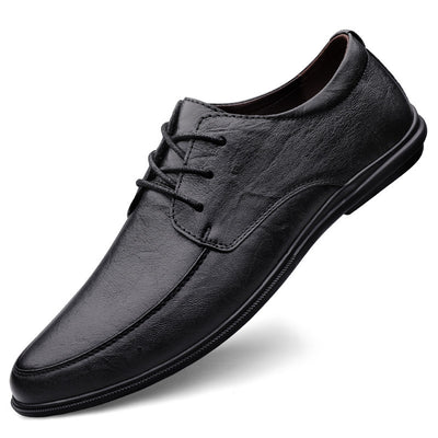 Zapatos Casuales de Cuero para Hombre con Suela Suave - Image 6
