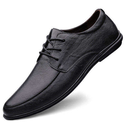 Zapatos Casuales de Cuero para Hombre con Suela Suave - Image 6