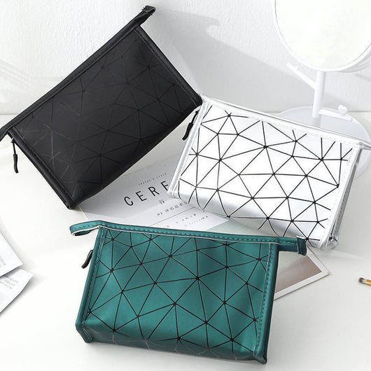 Bolsa de Cosméticos Lingge PU Impermeable - Image 2