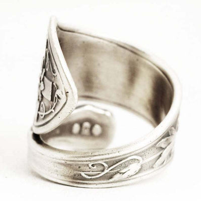 Anillo de Cruz con Flor Militar Ajustable - Image 10
