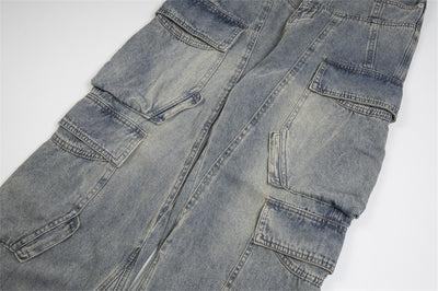 Pantalones Cargo Vaqueros Multibosillo para Hombre - Image 18