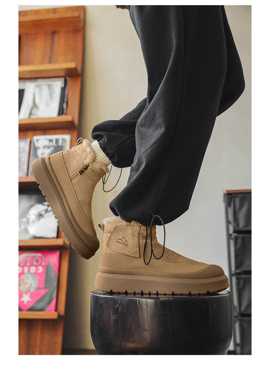 Botas de Nieve Acolchadas Impermeables con Suela Antideslizante - Image 12