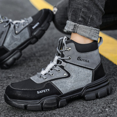 Zapatos de Seguridad Antiaplastamiento y Antipunzante Ligeros y Cómodos
