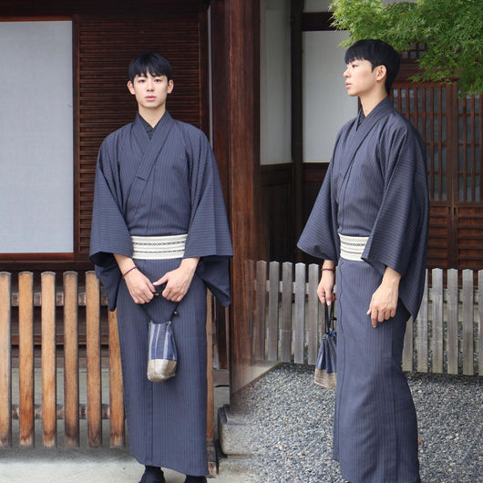 Yukata Japonés de Verano para Hombre - Ropa de Descanso Tradicional - Image 19