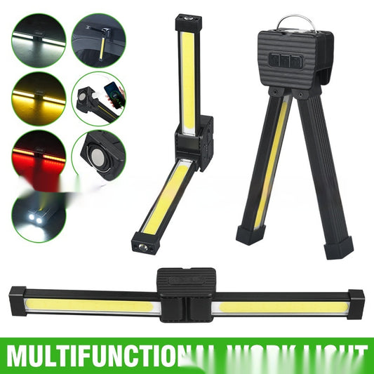 Linterna LED Multifuncional para Camping y Reparaciones - Luz Potente Portátil
