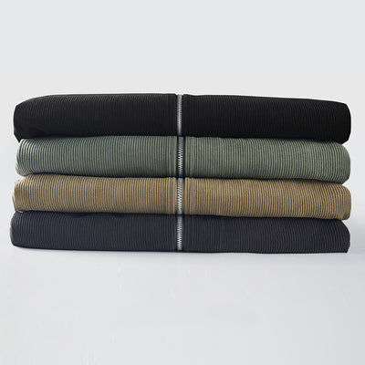 Chaqueta Casual Hombre Cuello Alto Pana Primavera Otoño Estilo Coreano - Image 10