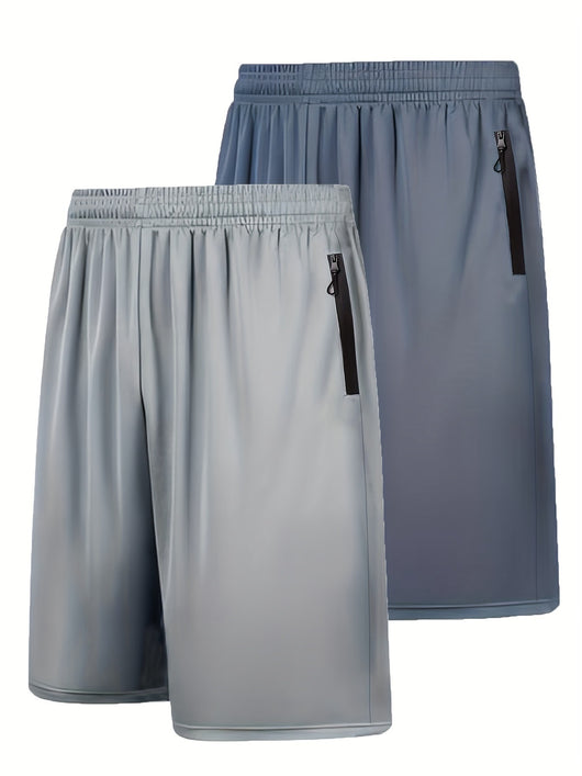 Pack 2 Shorts Deportivos Hombre Secado Rápido con Cintura Elástica - Image 6