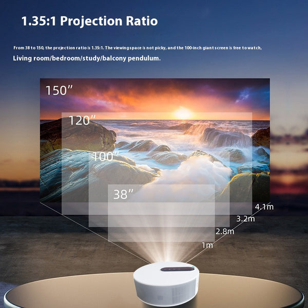 Proyector Smart HD para Cine en Casa