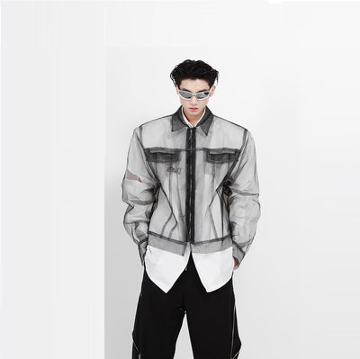 Abrigo Largo Punk Street para Hombre - Manga Larga Estilo Senior - Image 11
