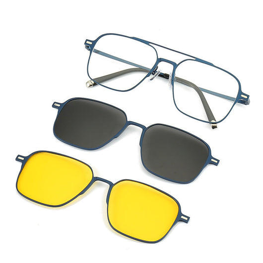 Gafas de Sol con Protección UV y Marco Magnético Intercambiable para Miopía - Image 9