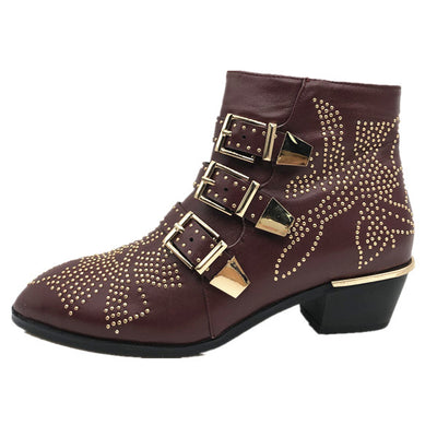 Botas Cortas Tachonadas para Tallas Grandes - Image 15