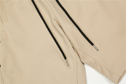 Shorts Casuales con Cordón y Estampado de Letras para Hombre - Image 9