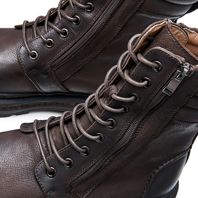 Botas Martin Retro Británicas para Hombre - Estilo Clásico de Caña Alta - Image 14