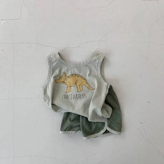 Conjunto Casual de Shorts y Chaleco para Toda la Familia - Image 12