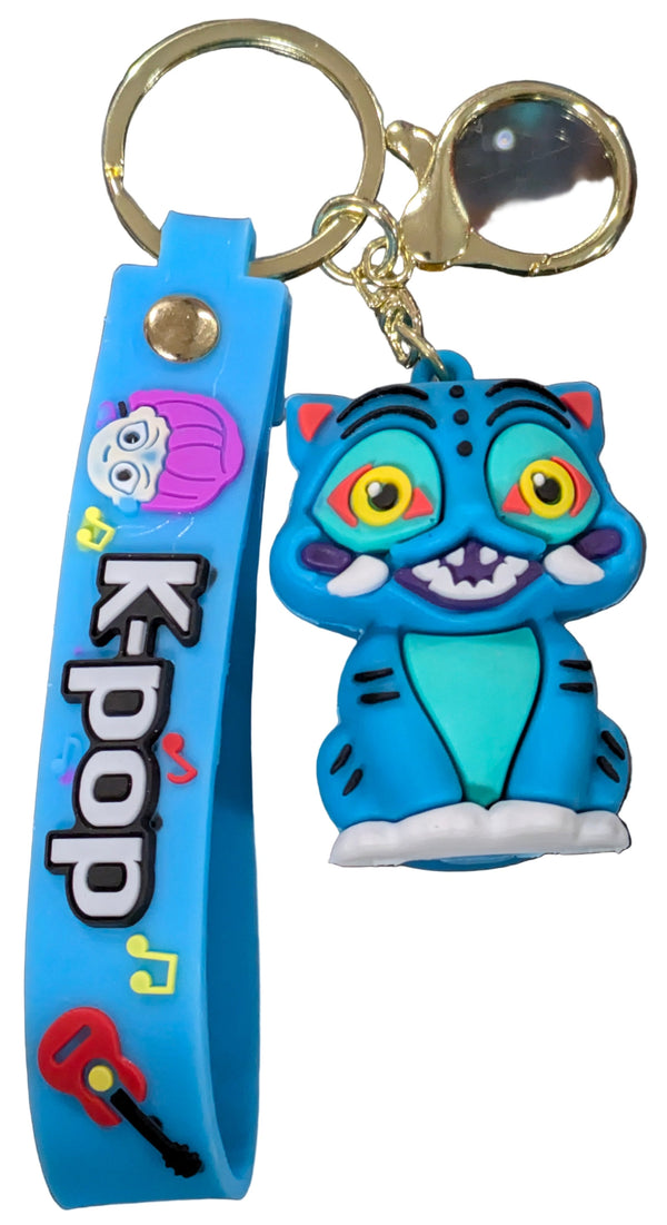 K-POP DEMON HUNTERS Keychain - Derpy Tiger Charm Set