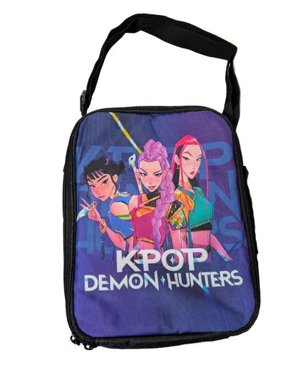 Bolsa de Ombro K-POP DEMON HUNTERS Trio - Mira, Rumi e Hana