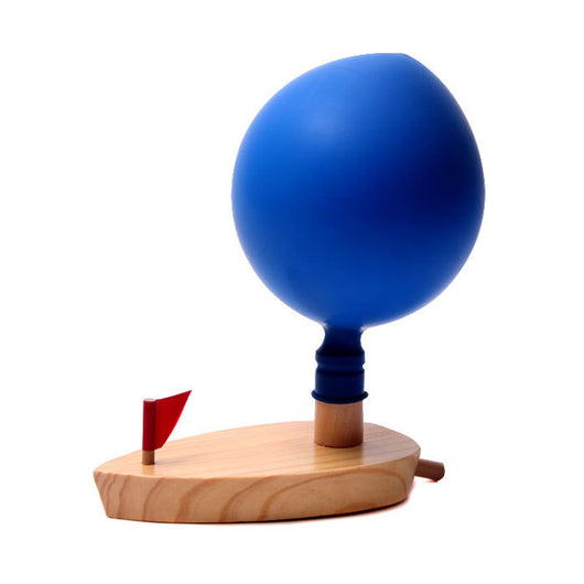 Barco de Globo de Madera de Pino