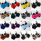 Pantuflas de Piel de Zorro Genuina para Mujer - Sandalias Deslizantes de Verano