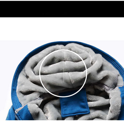 Sudadera con Capucha Deportiva para Hombre - Abrigo de Invierno Versátil - Image 2