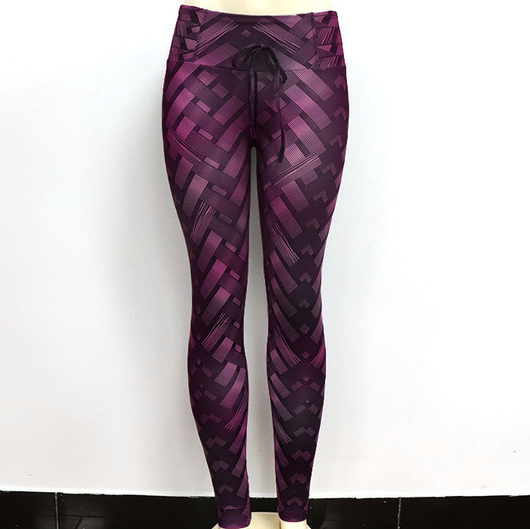 Leggins Deportivos Estampado Iron Weave con Levantamiento de Glúteos - Image 12