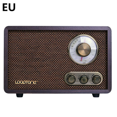 Radio Bluetooth Retro de Madera con Diseño Vintage - Image 11