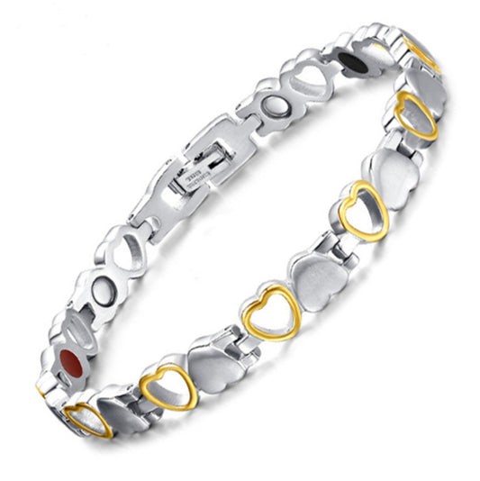 Pulsera Magnética de Acero Titanio