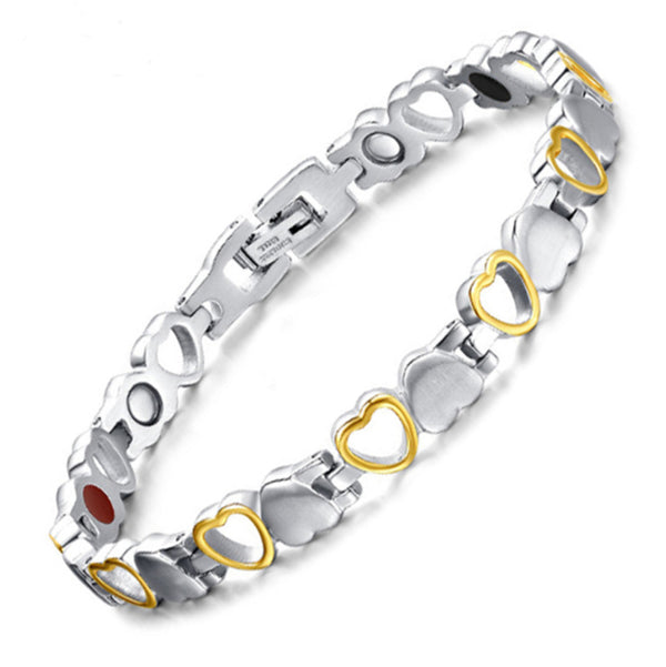 Pulsera Magnética de Acero Titanio