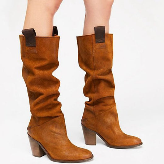 Botas Retro con Tacón Ancho - Image 20