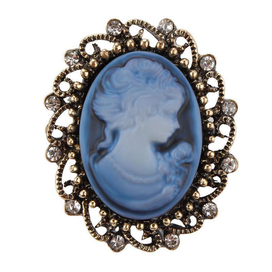 Broche Retro de Belleza con Diamantes - Image 10