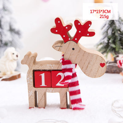 Calendario de Adviento con Escenas Navideñas Decorativas - Image 26