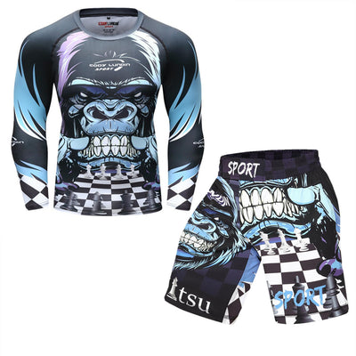 Traje de Entrenamiento Jiu-Jitsu con Compresión Elástica Resistente - Image 5