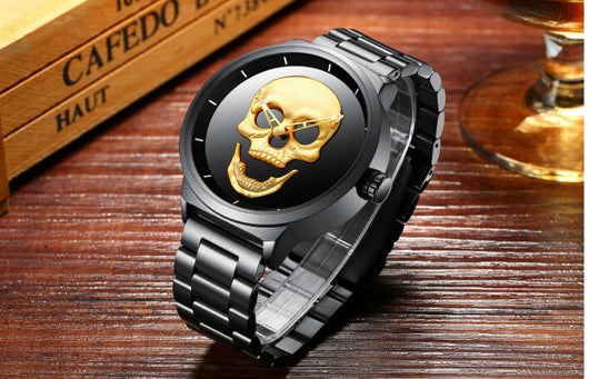 Reloj de Calavera para Hombre y Mujer - Diseño Minimalista Resistente al Agua - Image 4