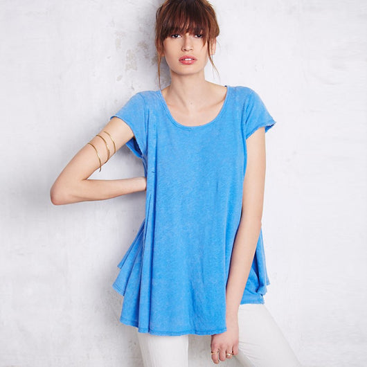 Blusa Básica de Cuello Redondo y Manga Corta - Image 13