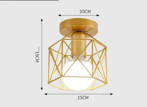 Lámpara de Techo Minimalista para Pasillos y Balcones
