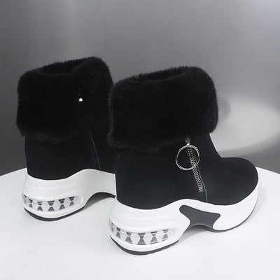 Botas Cortas de Tacón Medio para Mujer - Colección Invierno - Image 4
