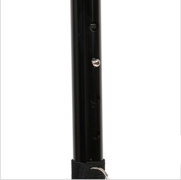 Bastón Telescópico LED de Aluminio - 5 Secciones Plegable para Adultos Mayores