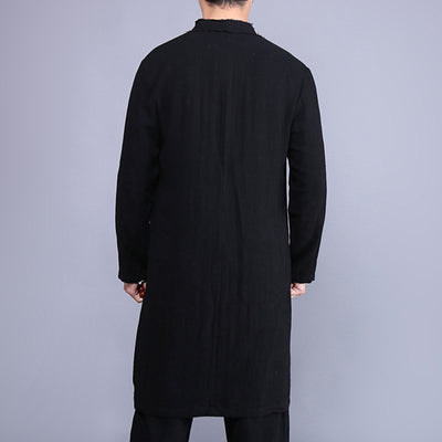 Camisa Ligera de Lino para Hombre con Protección del Viento - Image 2