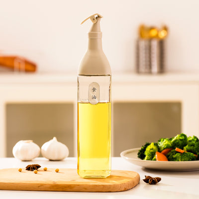 Botella Dispensadora de Aceite y Condimentos Cuadrada con Etiqueta - Image 12