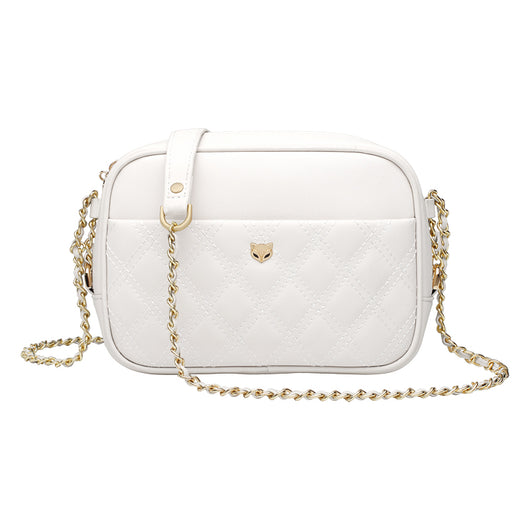 Bolso de Hombro Cuadrado con Cadena Dorada - Estilo Fashion Minimalista - Image 13