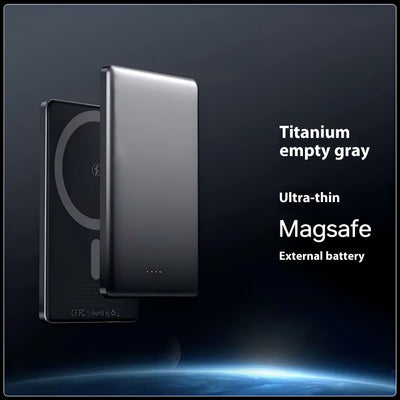 Batería Portátil Magnética Ultra Delgada 8mm Aleación - Image 7