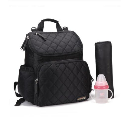Mochila Multifuncional para Mamá con Espacio para Bebé