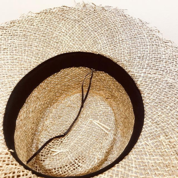 Sombrero de Paja Estilo Británico Clásico