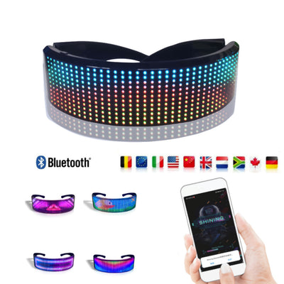 Gafas Luminosas para Saltos y Acrobacias