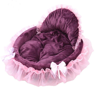 Casa Cama para Gatos Encaje Transpirable Verano e Invierno - Image 2