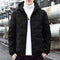 Abrigo Casual Acolchado de Algodón para Invierno